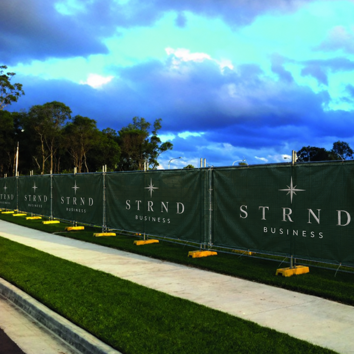 Staket banderoll 150 cm