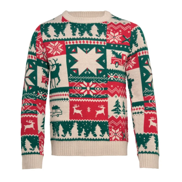 Stickad Jultröja