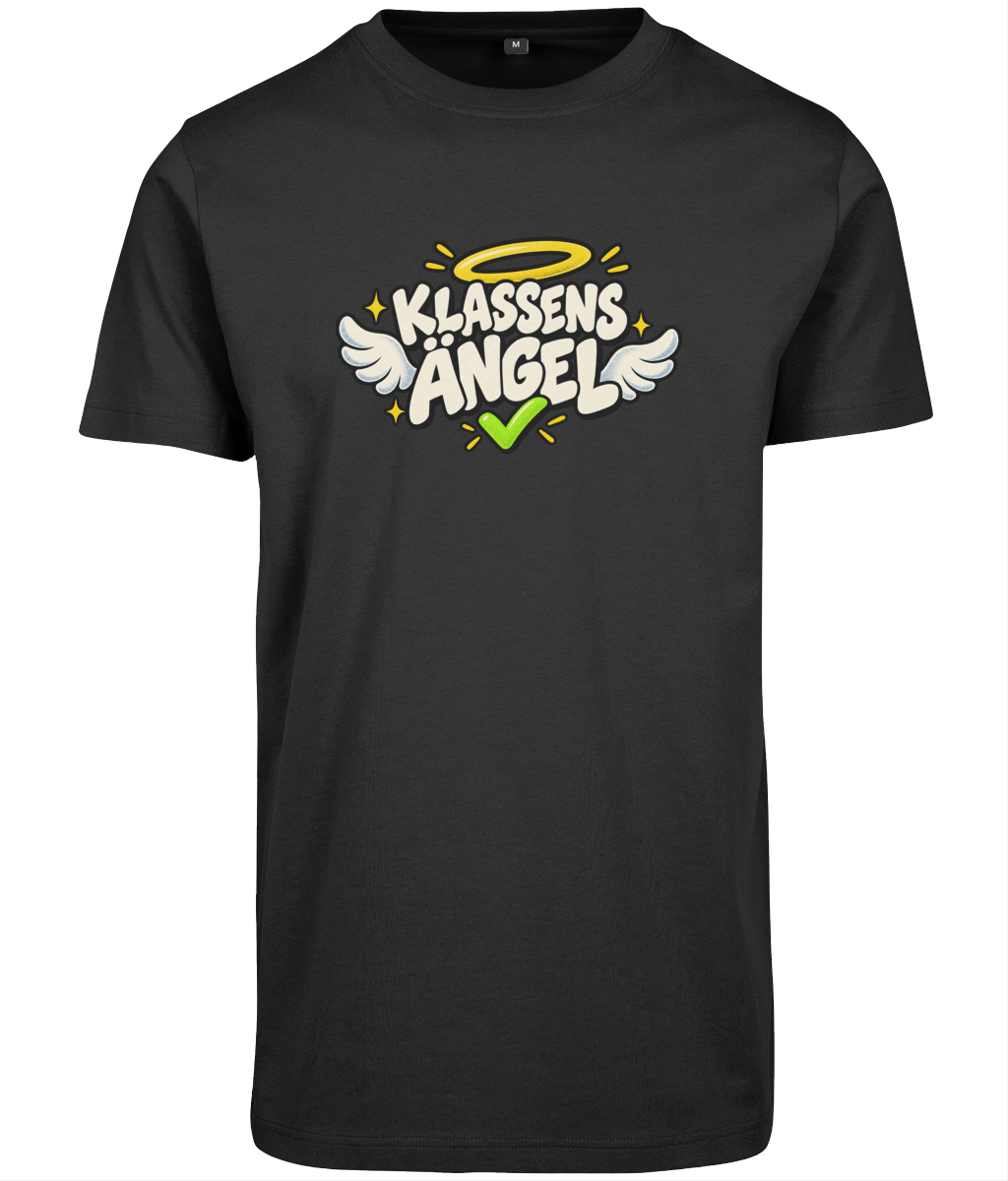 T-shirt Ängel i färgen Svart