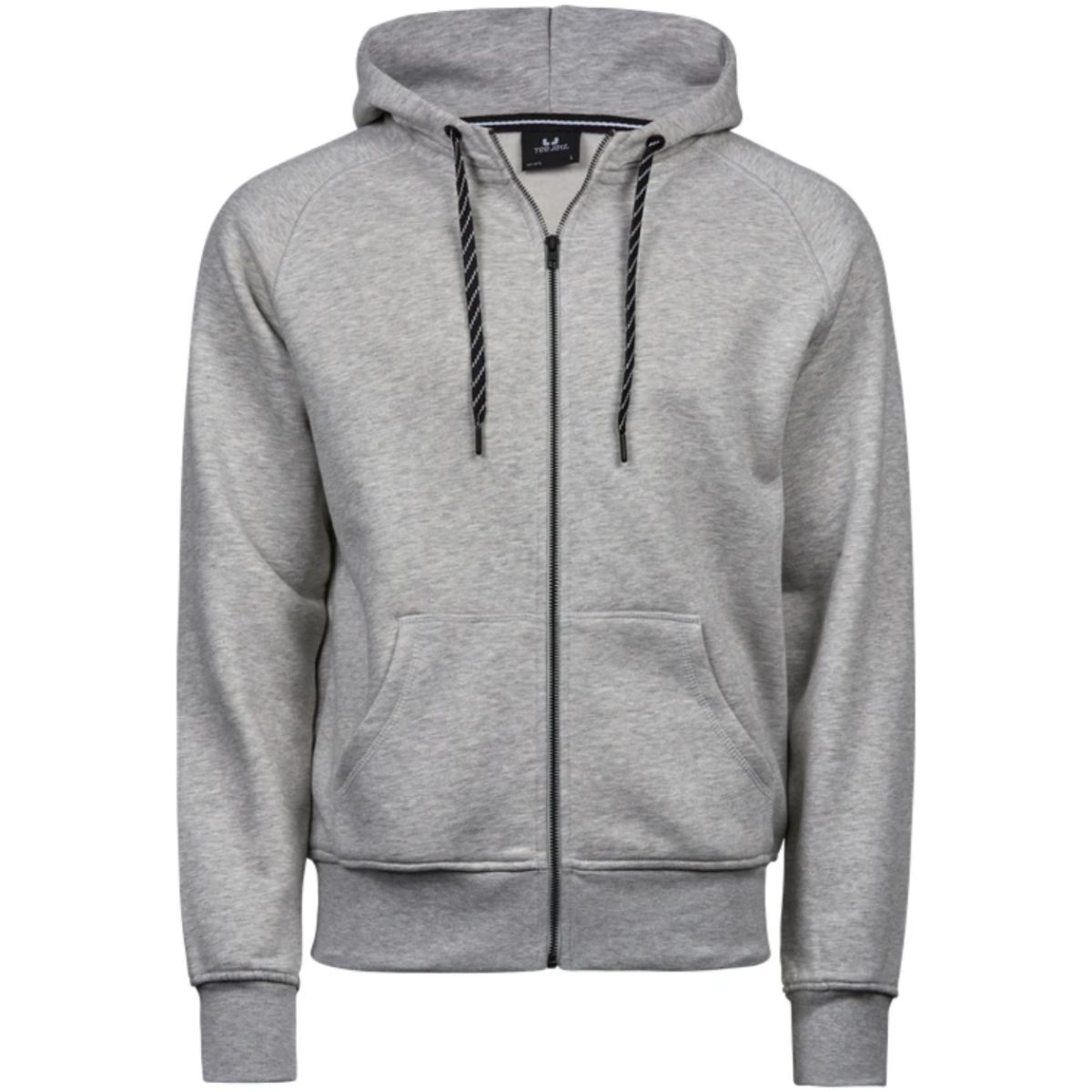Tee Jays Zip Hoodie i färgen Grå